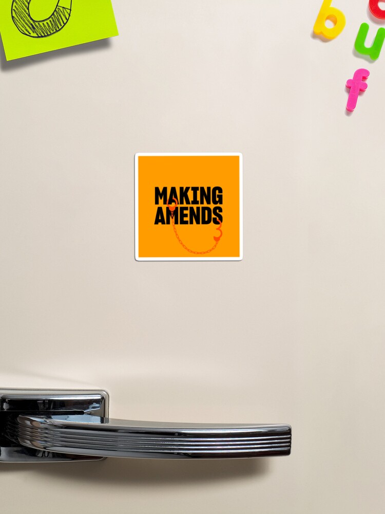 Thumbnail 1 of 3, Magnet, Making Amends Album Art designed and sold by makingamendspod.