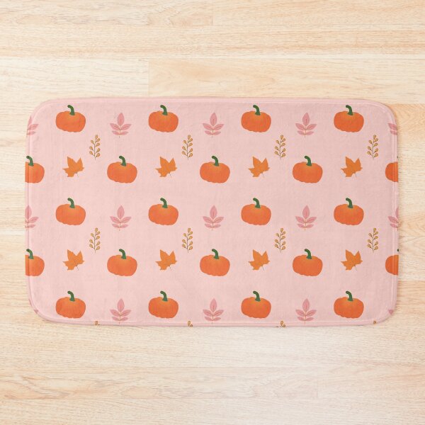 Item preview, pumpkin autumn Pattern and Fall Leaves pattern designed and sold by UniqueMw.
