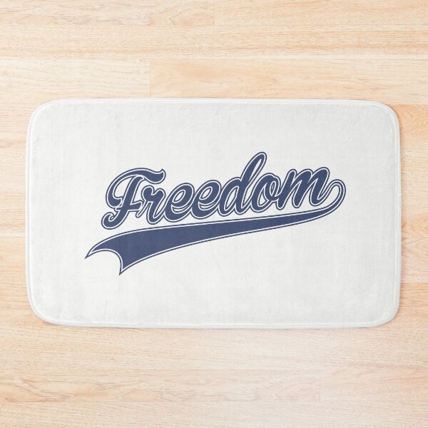 Item preview, FREEDOM College Script (Blue) designed and sold by JennieCarolina.