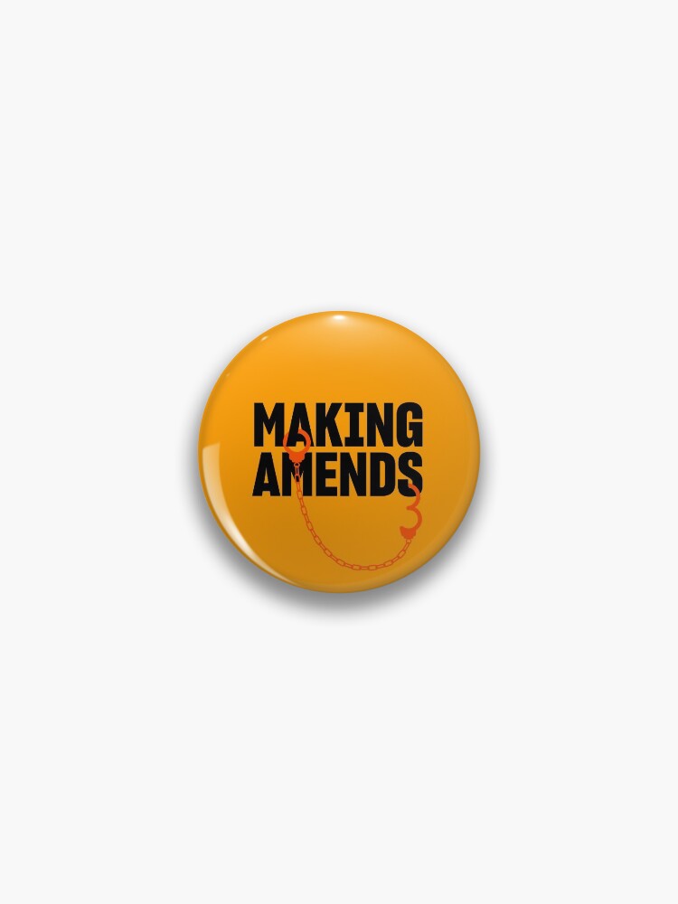 Thumbnail 1 of 3, Pin, Making Amends Album Art designed and sold by makingamendspod.