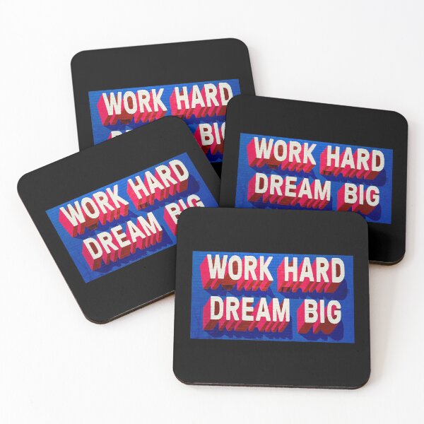 Item preview, Work Hard Dream Big designed and sold by sweetlord.