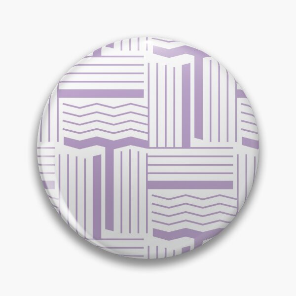 Item preview, Lines & Wiggles Geometric Pattern – Lilac designed and sold by RoguePatterns.