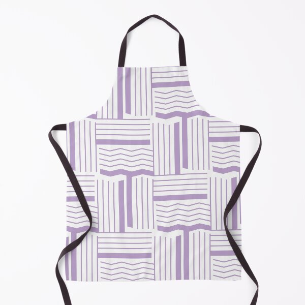 Item preview, Lines & Wiggles Geometric Pattern – Lilac designed and sold by RoguePatterns.