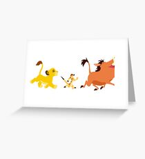 Hakuna Matata Greeting Card