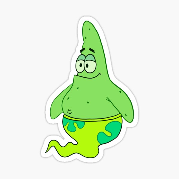 Patrick Ghost Sticker
