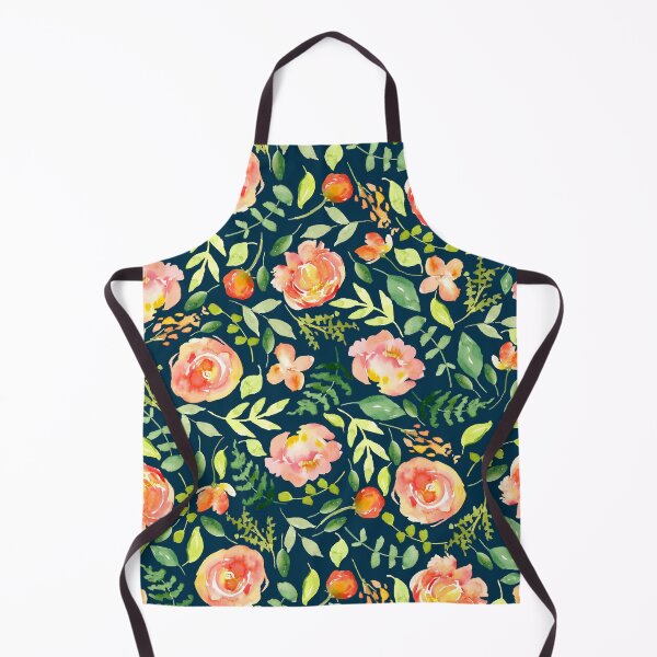 Item preview, Sunset Fall Florals in Watercolor designed and sold by Harpley Design Studio.