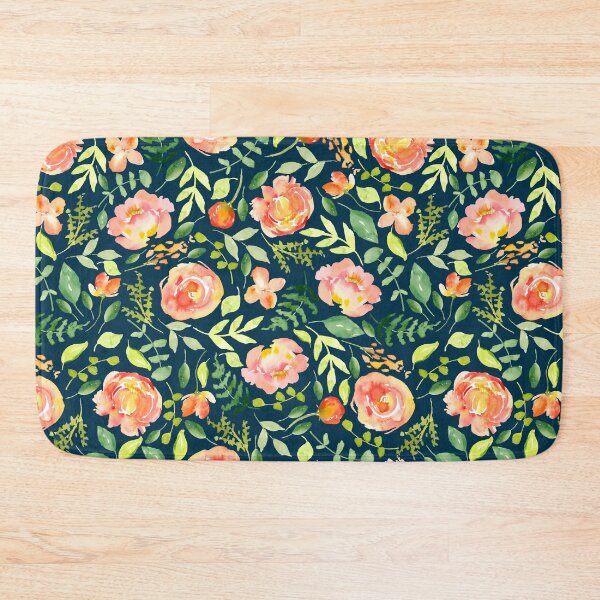 Item preview, Sunset Fall Florals in Watercolor designed and sold by Harpley Design Studio.