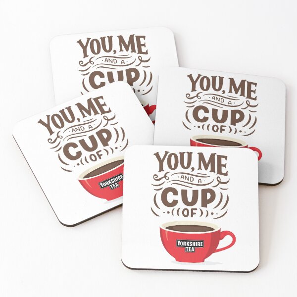 Item preview, You Me and a Cup of Tea Cute Tea Quote designed and sold by CrystalCrush.