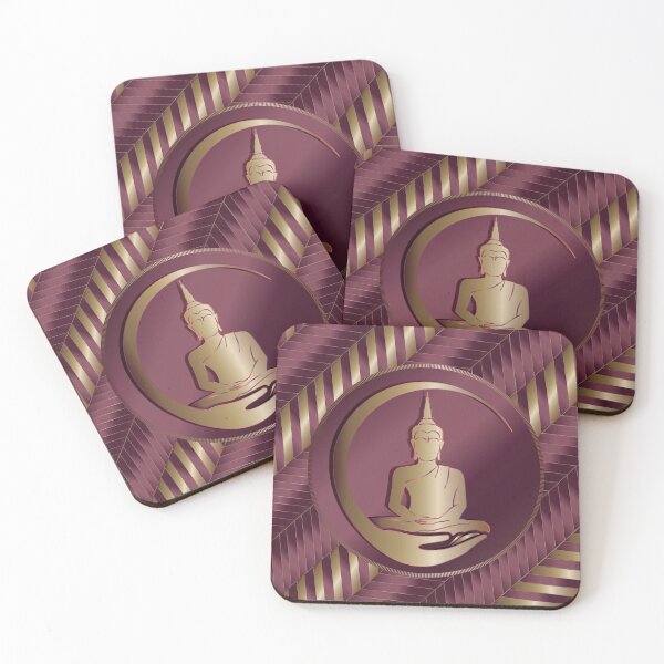 Item preview, Gold Thai on Winged Background designed and sold by Nobiya.