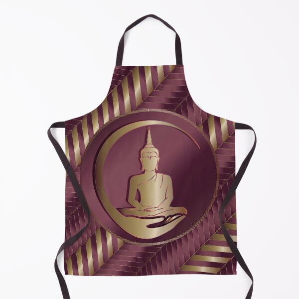 Item preview, Gold Thai on Winged Background designed and sold by Nobiya.