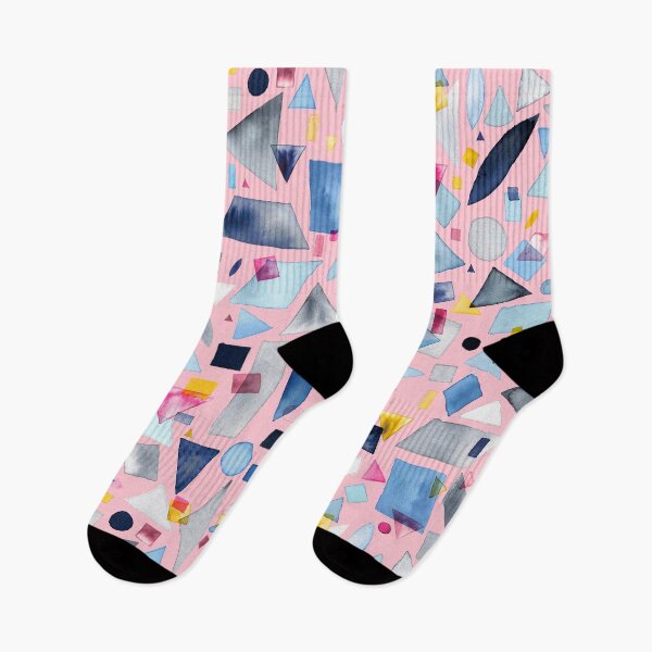 Item preview, Geometric Shapes Pink designed and sold by ninoladesign.