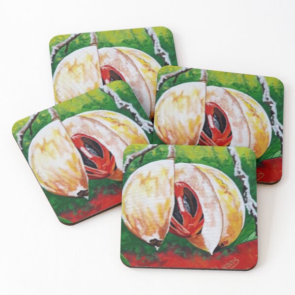 Item preview, RED, YELLOW, GREEN Nutmeg designed and sold by DLyonzArt.