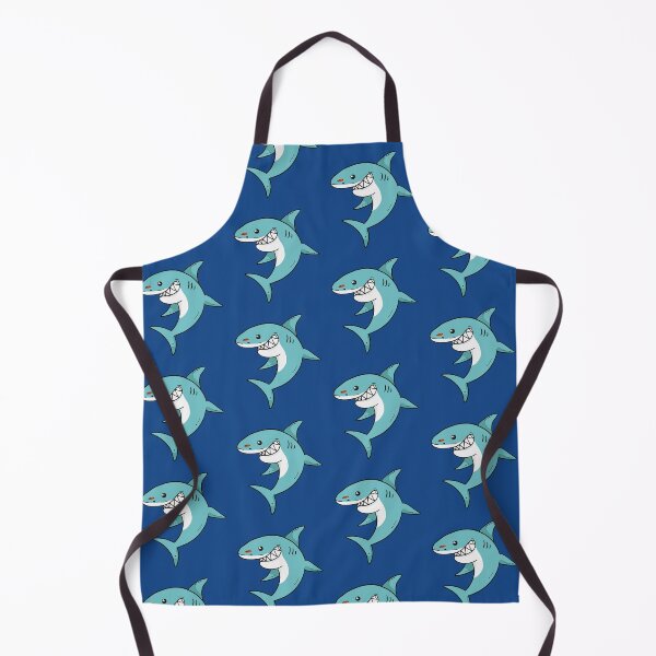 Item preview, Cute Shark Illustration | Adorable Animal Hand Drawn designed and sold by SLAG-Creative.