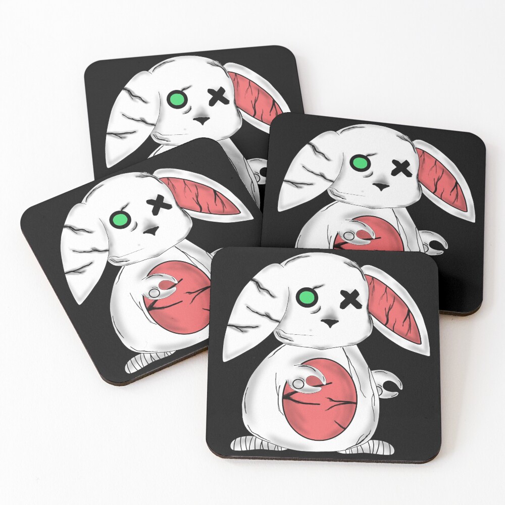 Tiny Tina Rabbit Standing Coasters (Set of 4)