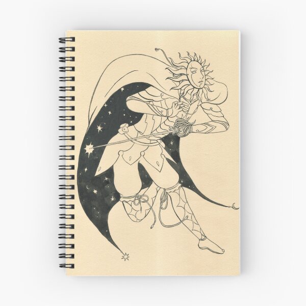 Item preview, Sun Knight ink painting designed and sold by Hynek Šnajdr.
