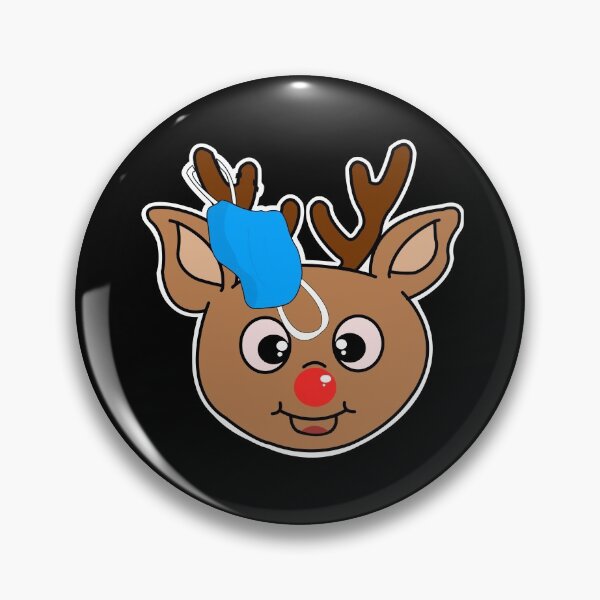 Item preview, Funny christmas reindeer sticker designed and sold by noahs-shop.