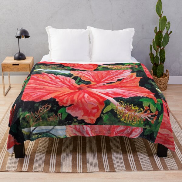 Item preview, Hibiscus Flower, Radiant Red. designed and sold by DLyonzArt.