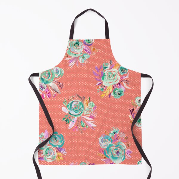 Item preview, Sweet Roses Blooms Bouquet Coral designed and sold by ninoladesign.