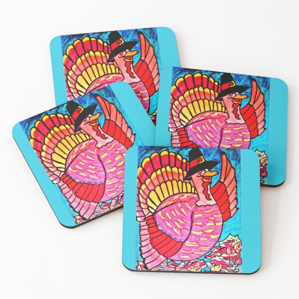 Item preview, HAPPY THANKSGIVING TURKEY  designed and sold by JoAnnHayden.