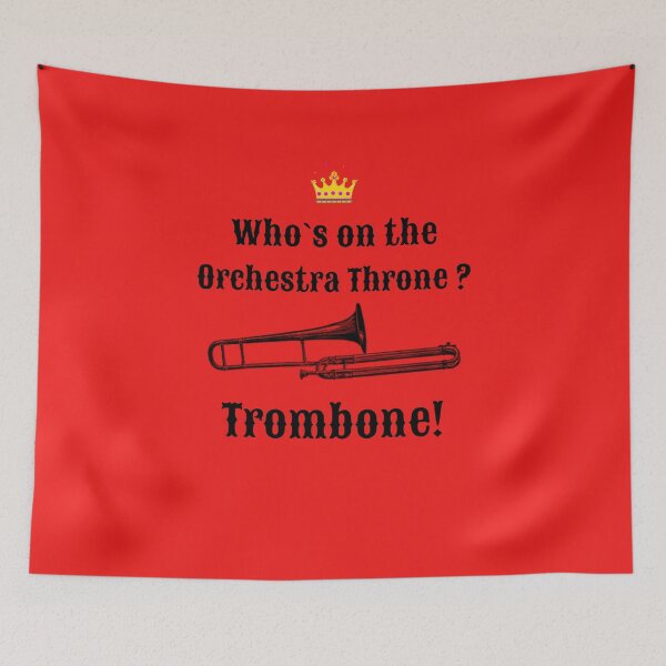 Item preview, Trombone on the Throne! Music Band Orchestra Piano  designed and sold by musicmusicpin.