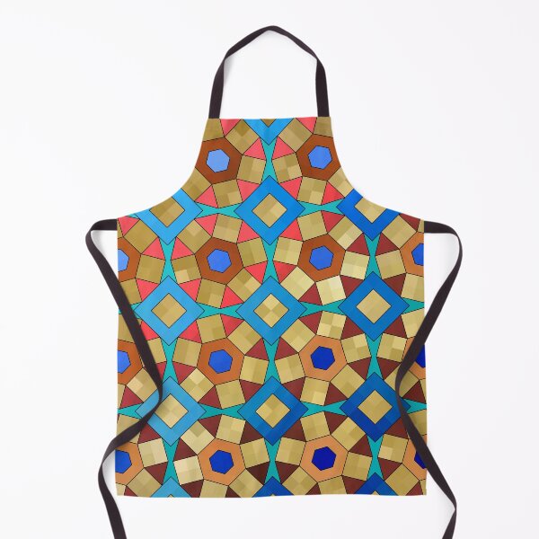 Item preview, Golden Mosaic with Squares, Triangles and Hexagons designed and sold by Girih.