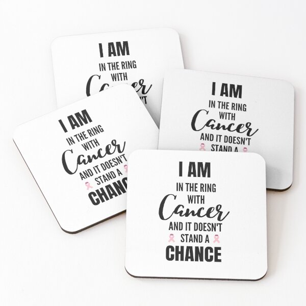 Item preview, In the Ring With Cancer It Doesn't Stand A Chance designed and sold by Achidesign.