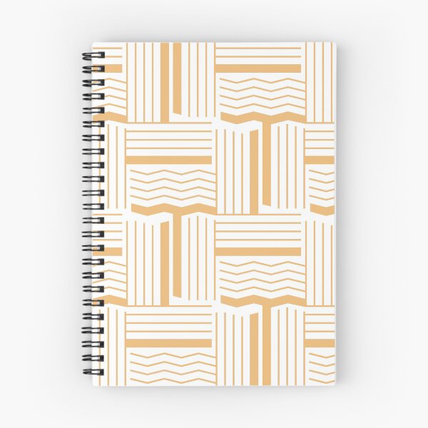 Item preview, Lines & Wiggles Geometric Pattern – Gold designed and sold by RoguePatterns.