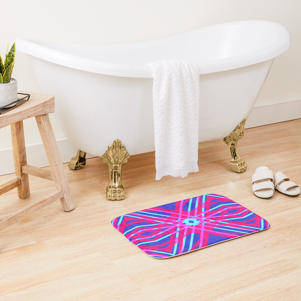 Item preview, Bath Mat designed and sold by PatternPerfect.
