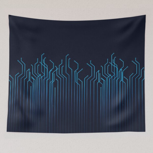 Item preview, Circuit lines parallel designed and sold by Alchemytshirts.