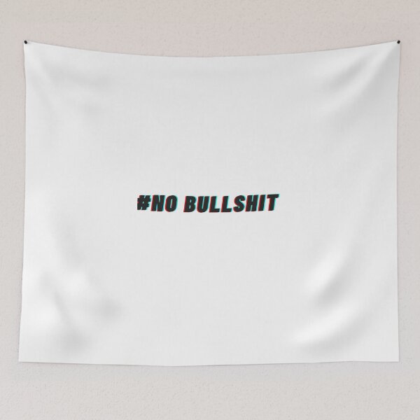Item preview, NO BULLSHIT designed and sold by Rukia Shop.