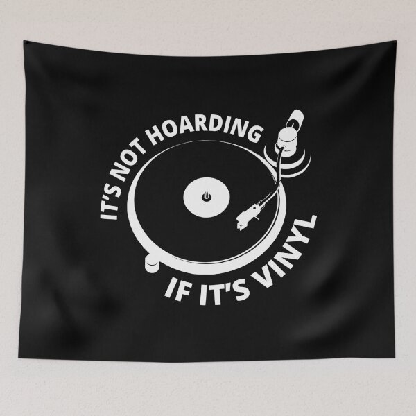 Item preview, It's Not Hoarding If It's Vinyl I designed and sold by Lemon Pepper.