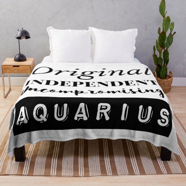 Item preview, Aquarius Zodiac Sign Characteristic Traits designed and sold by AMSonArt.