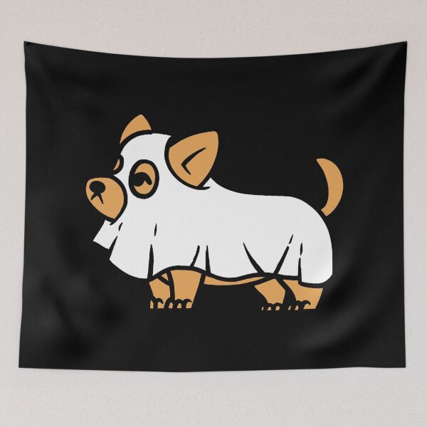 Item preview, Spooky Halloween Ghost Corgi designed and sold by stuff-n-stuff.