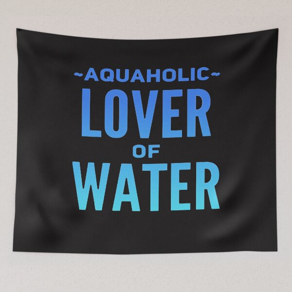 Item preview, Aquaholic Lover Of Water Ocean Love designed and sold by loveoceanair.