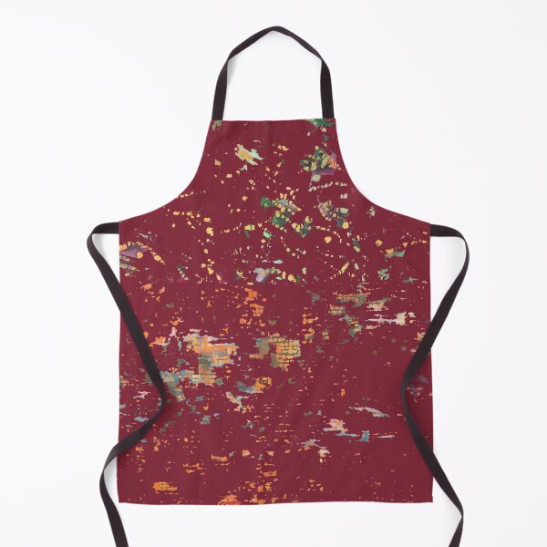 Item preview, Dark Red Bohemian Fiber Art mixed media designed and sold by djrunnels.