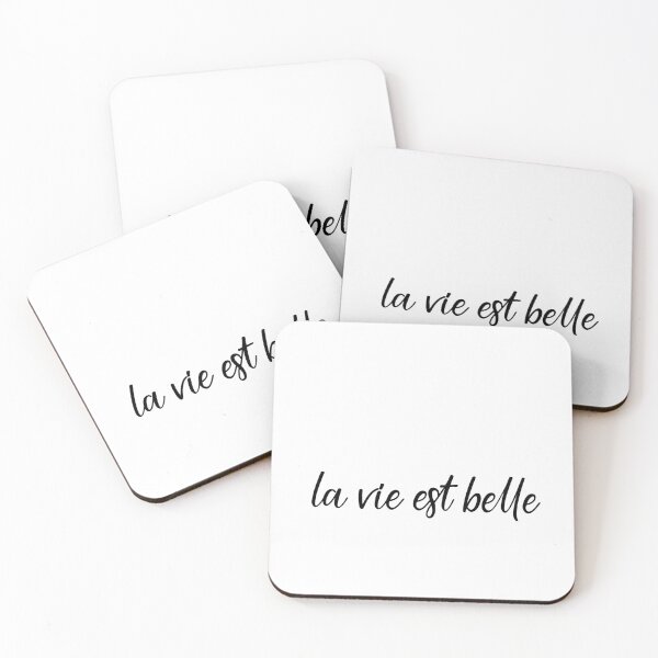 Item preview, La vie est belle designed and sold by Aryeh Studio.