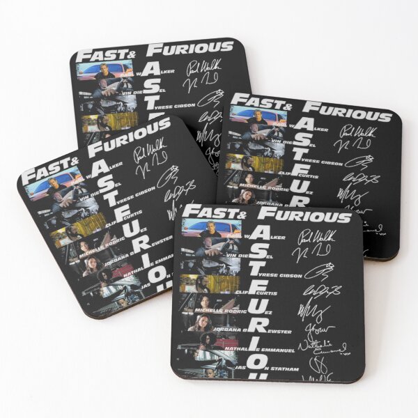 Item preview, 20th Anniversary 2001 2021 Fast Furious Signatures designed and sold by Madge-Simon-859.