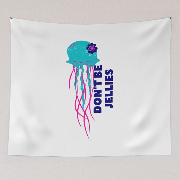 Item preview, Don't be jellies- cute jellyfish designed and sold by priyankajustine.