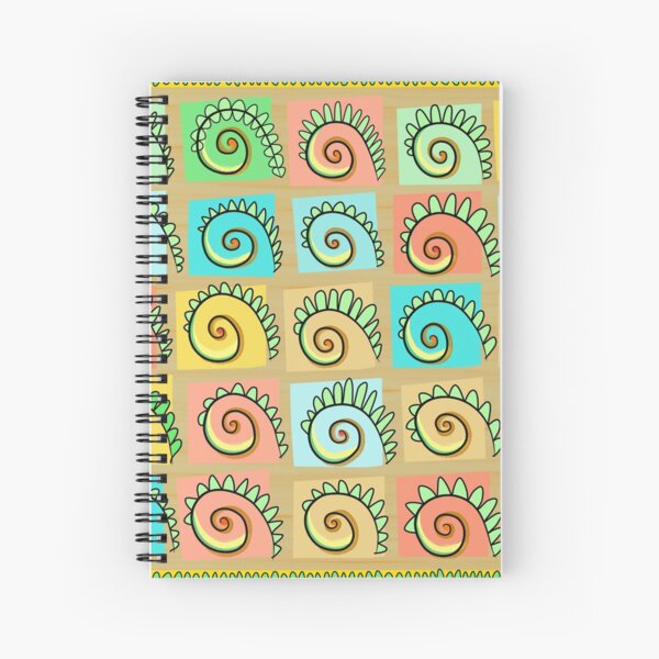 Fernishness Bold Spiral Notebook