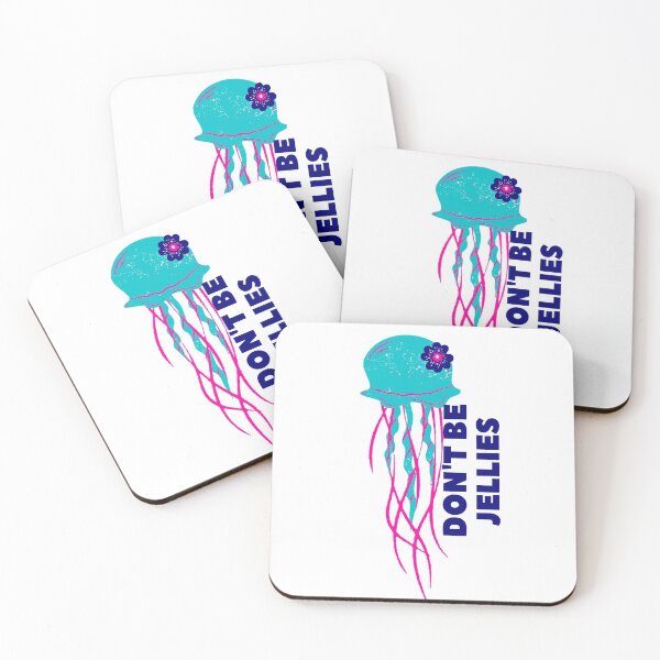 Item preview, Don't be jellies- cute jellyfish designed and sold by priyankajustine.