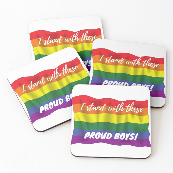 Item preview, I stand with the Gay Proud Boys designed and sold by MAdHouseArtist.
