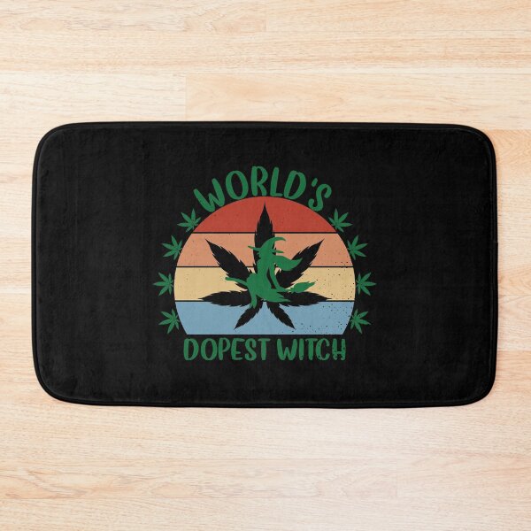 Item preview, World's Dopest Witch Halloween Weed Retro Vintage designed and sold by TheMattDesigns.