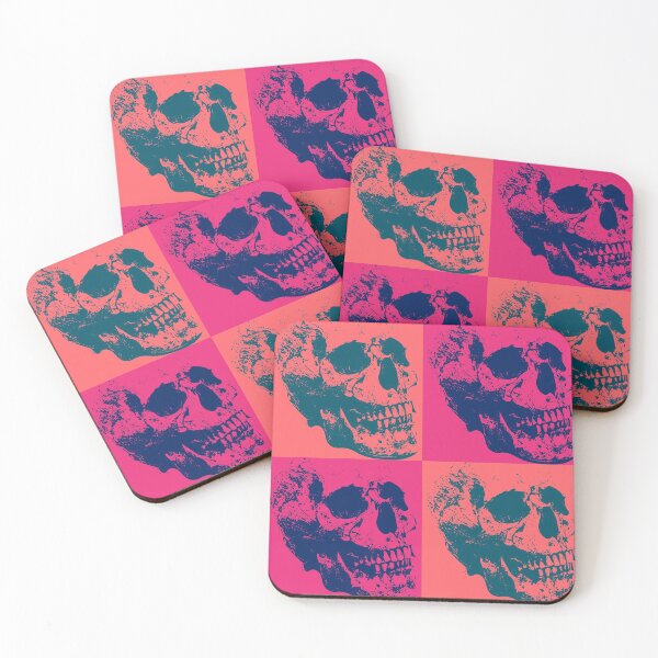 Item preview, Skull pop art designed and sold by LivingLdesign.