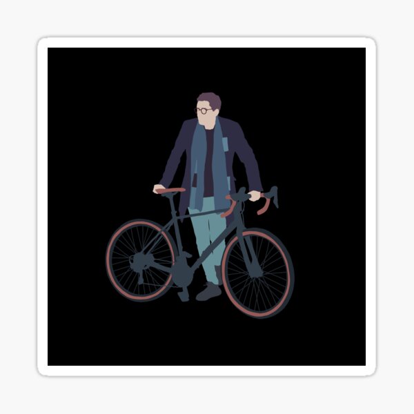 Bicycle blues Sticker