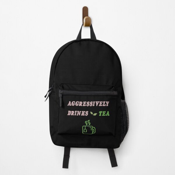 Item preview, Aggressively Drinks Tea , Cute Gift For Tea Lovers designed and sold by awesomedraw.