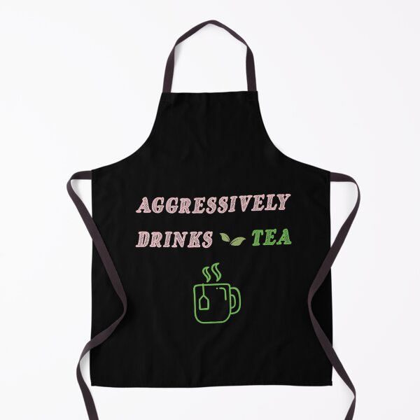 Item preview, Aggressively Drinks Tea , Cute Gift For Tea Lovers designed and sold by awesomedraw.