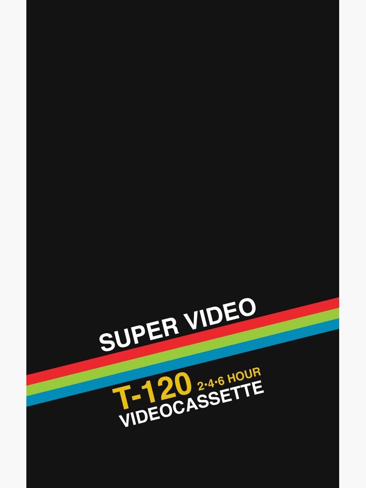 Super Video Cassette VHS by kaeru