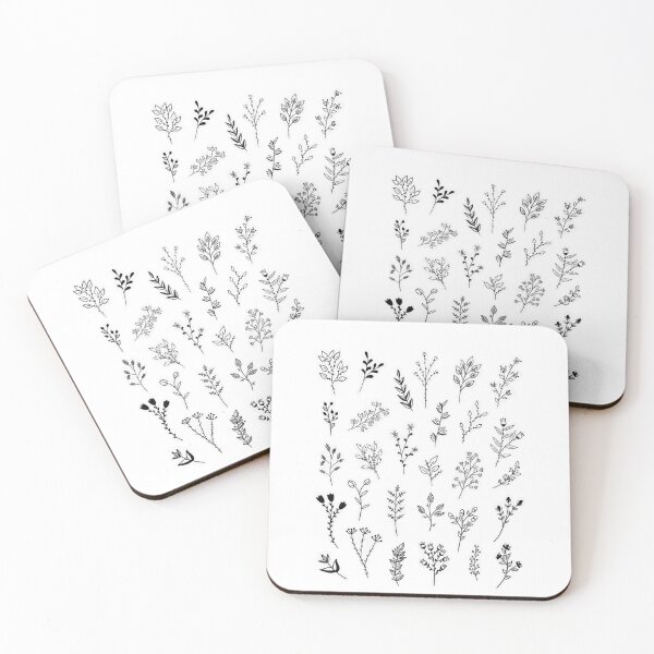 Item preview, flower doodle sticker pack designed and sold by Kaylatpwk.