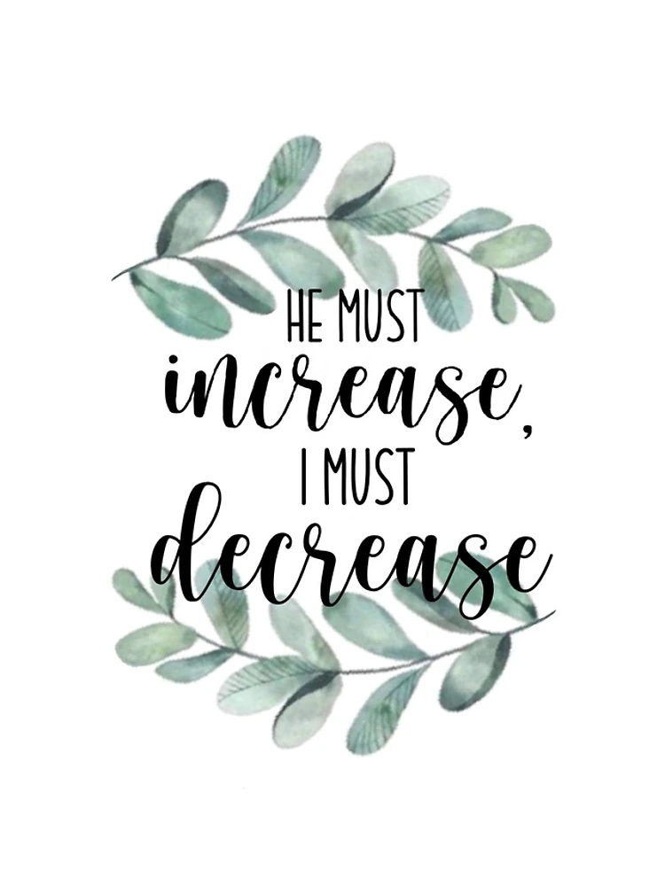 Thumbnail 4 of 4, Samsung Galaxy Phone Case, He must increase, I must decrease - John 3:30 designed and sold by Nicole Berardi.