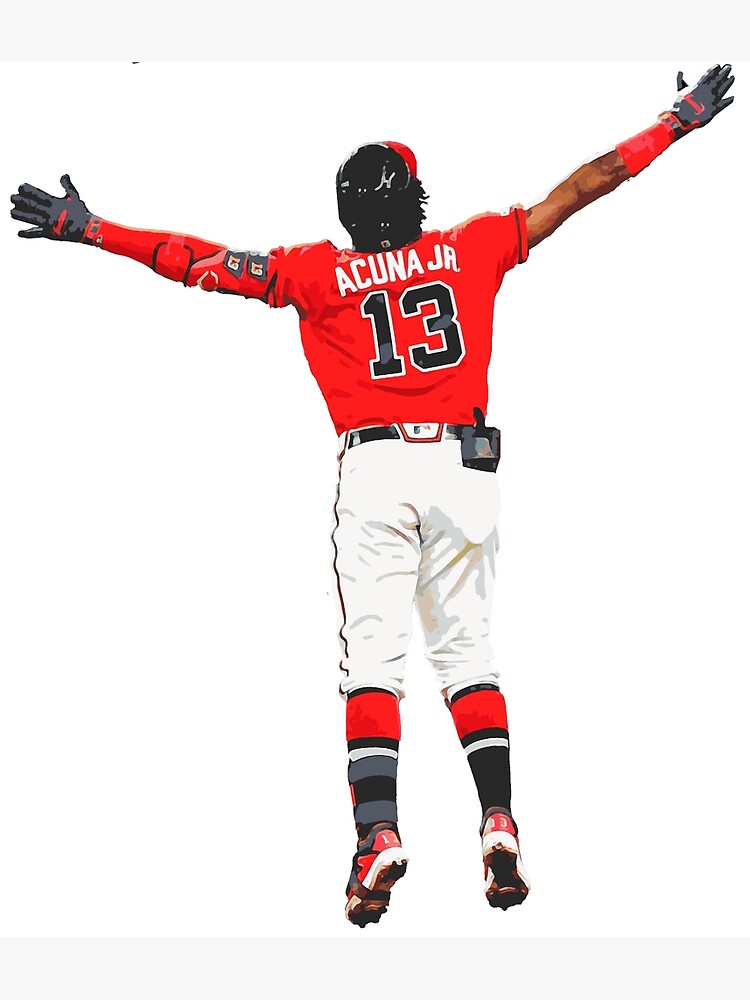 : Ronald Acuna Jr. Baseball Player Poster4 Canvas Poster